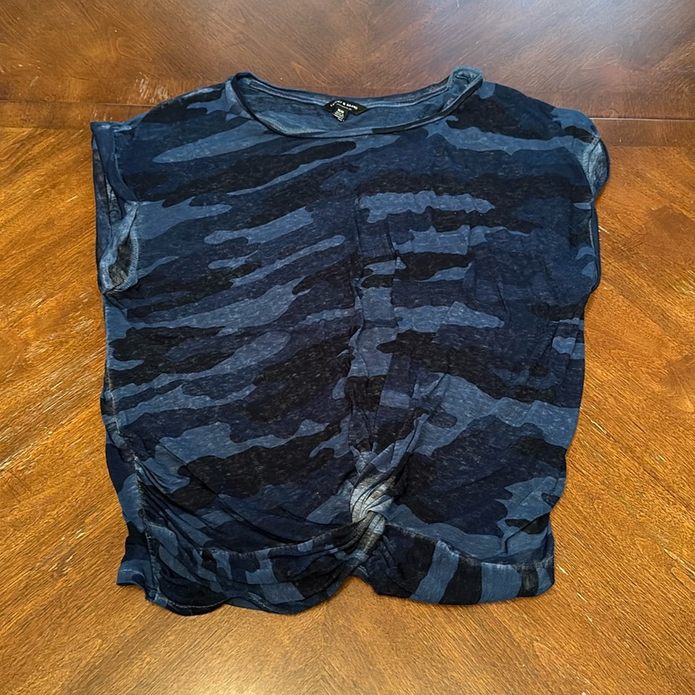 Nearly Sheer Camo Tee